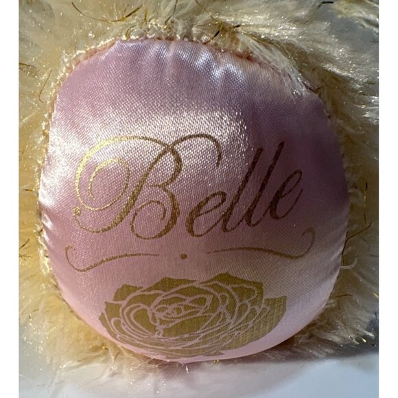Build a Bear Belle Beauty & The Beast Plush Bear With Pink Satin Yellow Sparkle - Picture 3 of 8